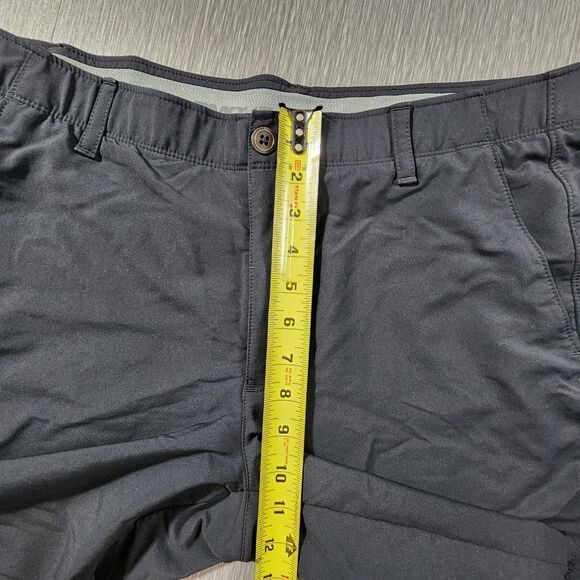 Under Armour Shorts Mens Adult 36 Black Chino Casual Lightweight Outdoors - Picture 9 of 9